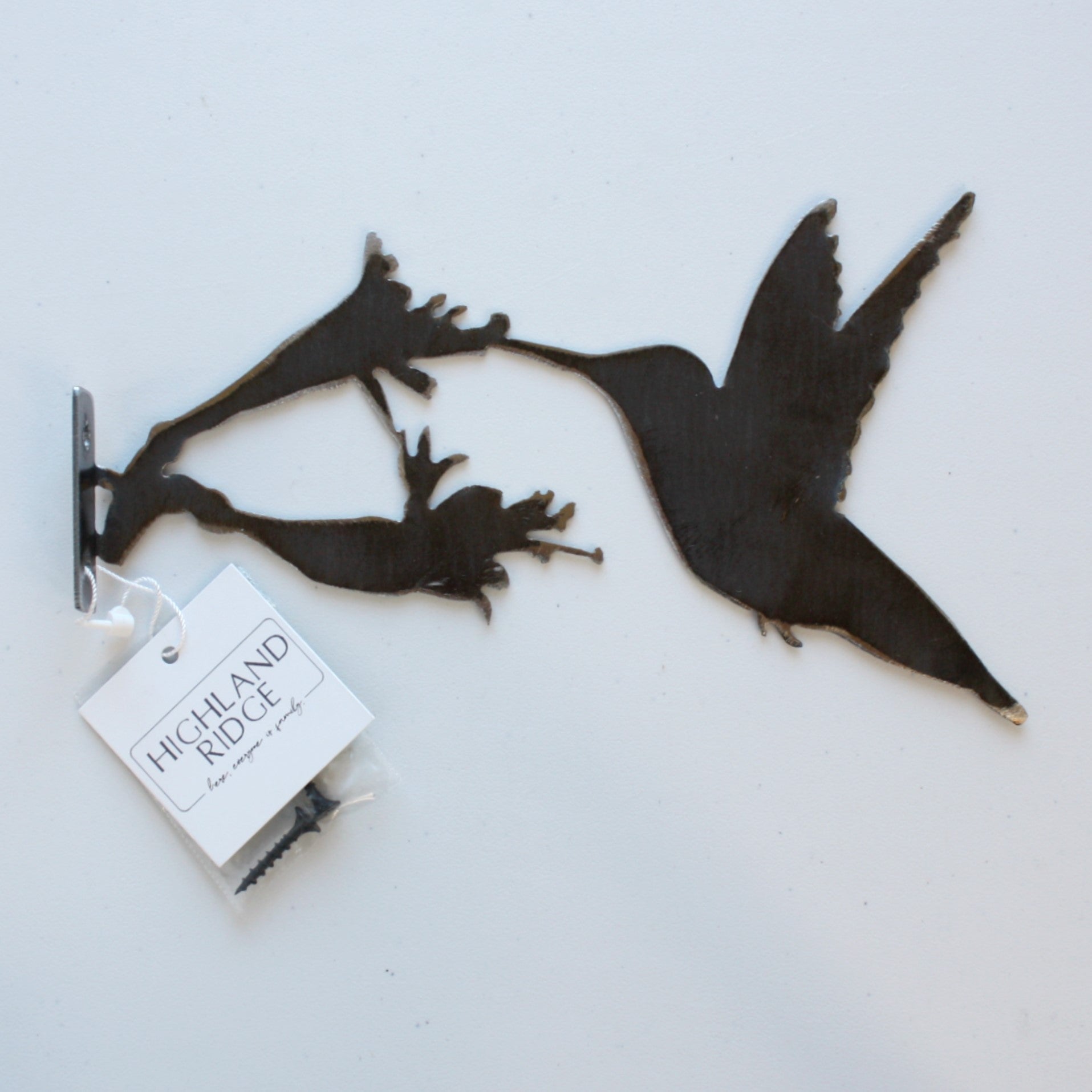 Hummingbird Metal Bird Statue - Made in the USA