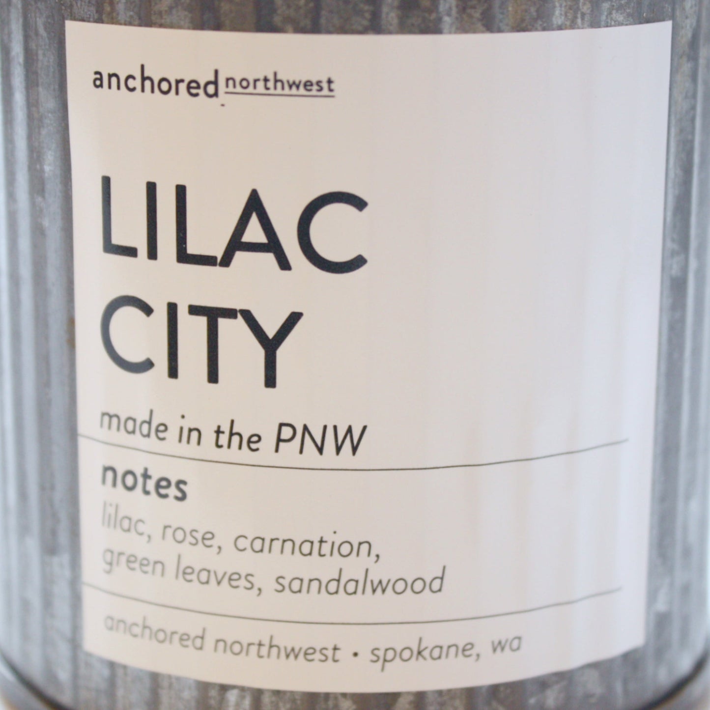 Wood Wick Soy Candle - Lilac City - Made in the USA