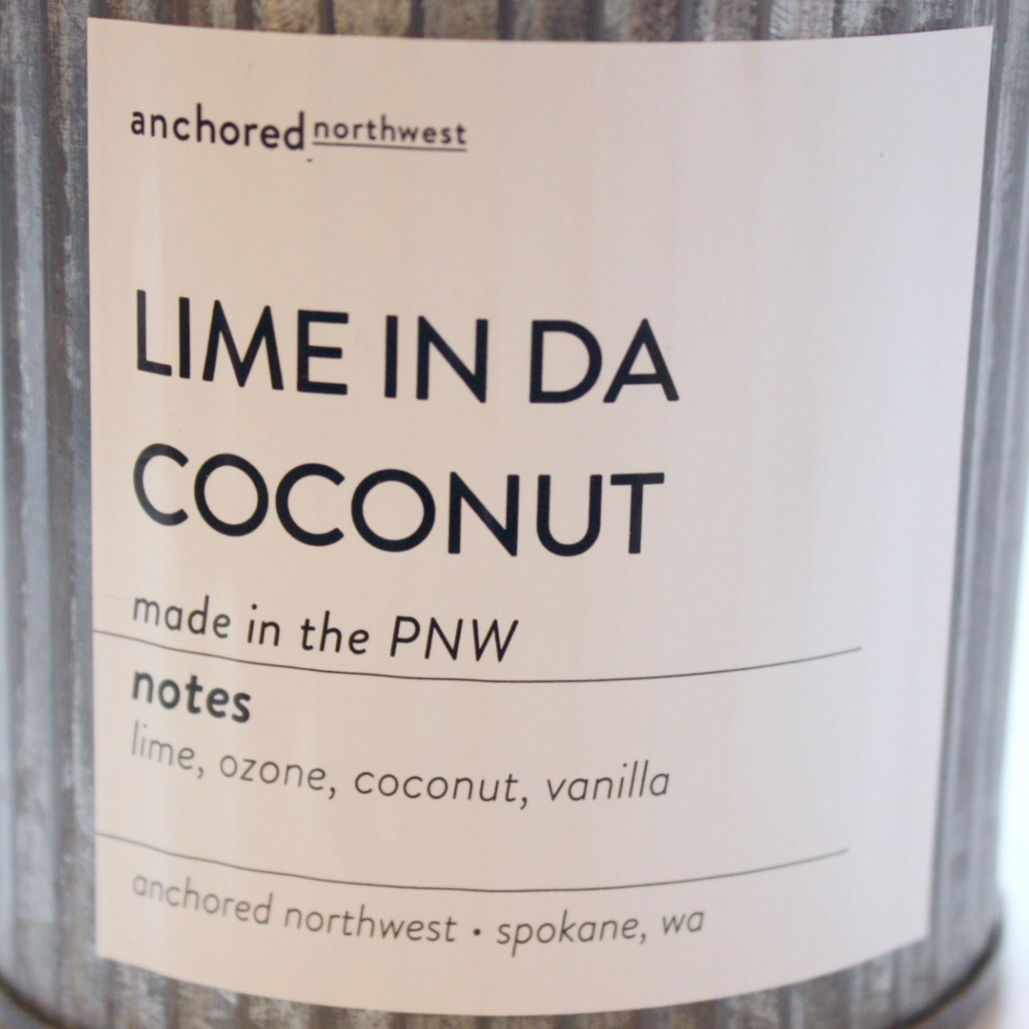 Wood Wick Soy Candle - Lime in da Coconut - Made in the USA