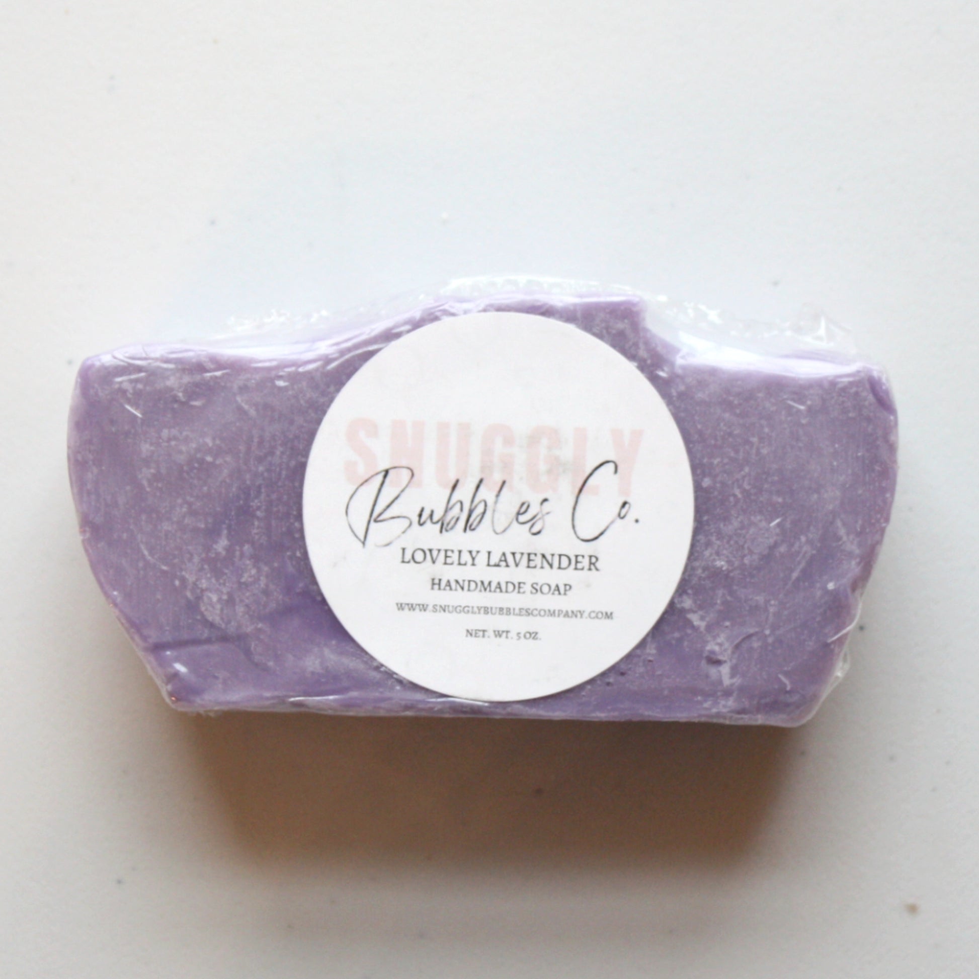 Lovely Lavender Bubbly Handmade Soap - Made in the USA