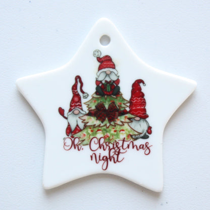 Ceramic Christmas Ornaments - Made in the USA