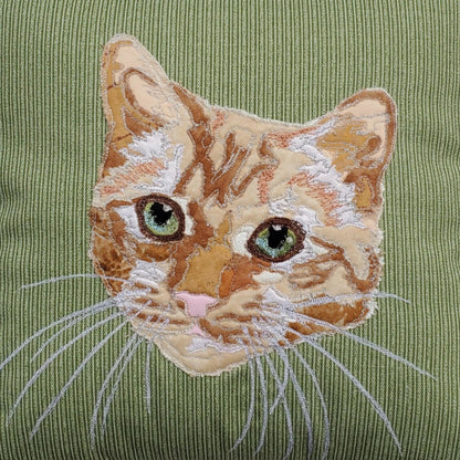 Custom Pet Pillow Fabric Portrait - Made in the USA