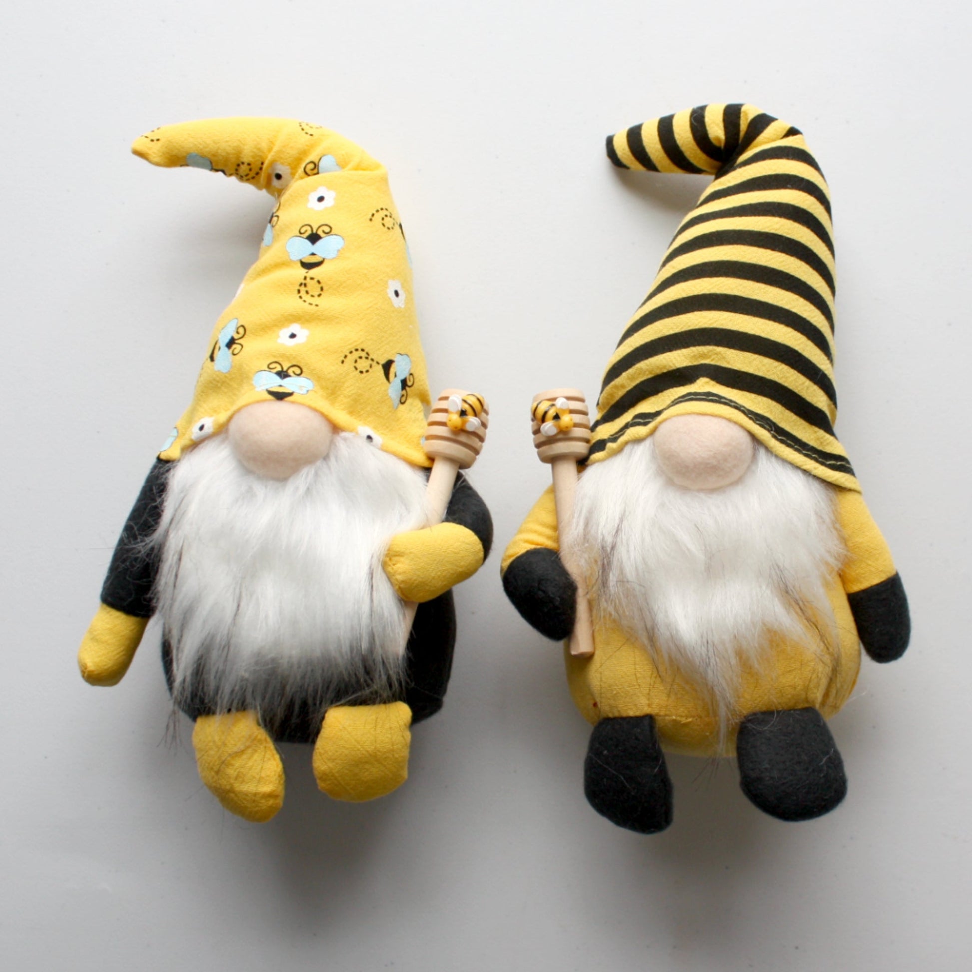 Pair of Handmade Bee Gnome Brothers - Made in the USA