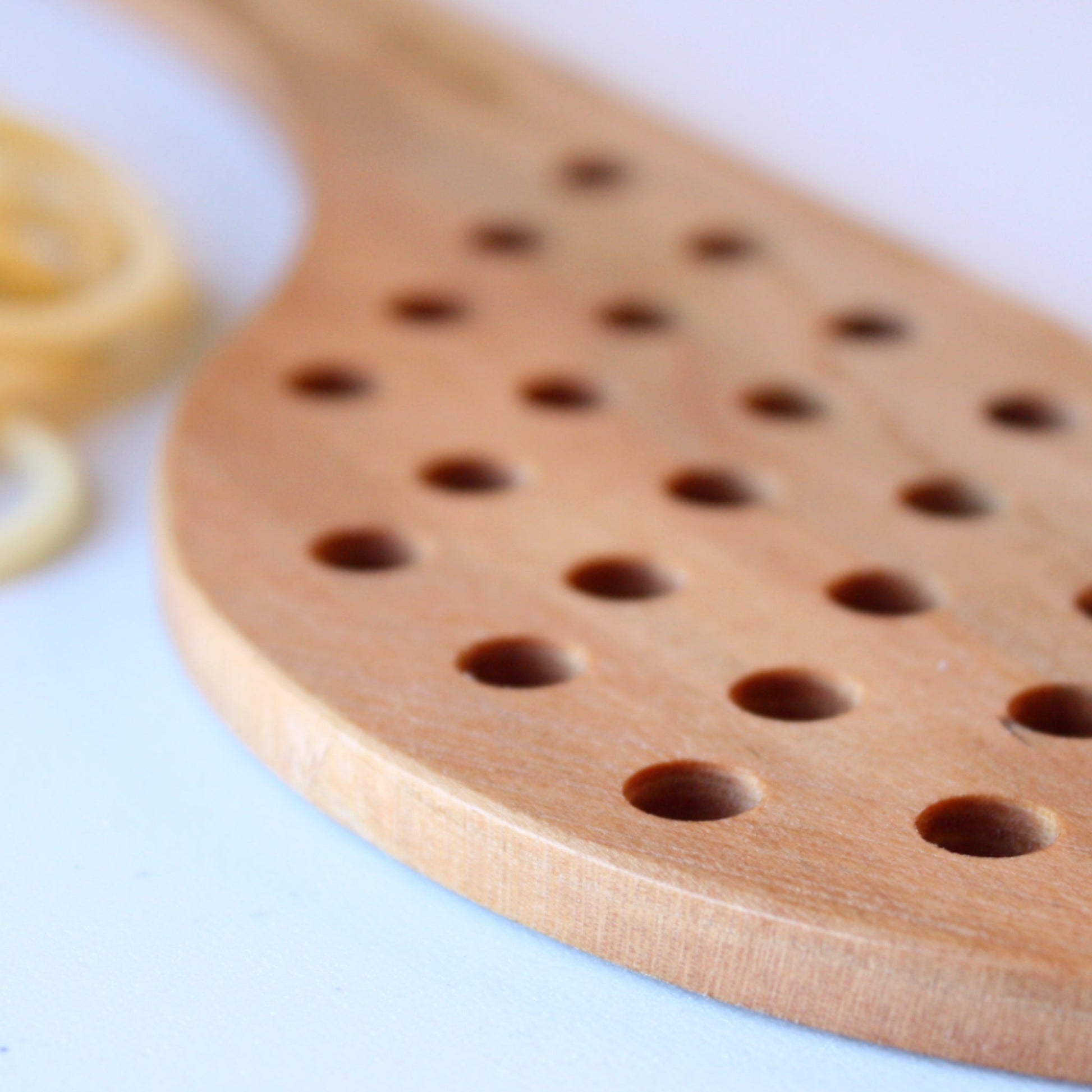 Handmade Wooden Pot Strainer - Made in the USA