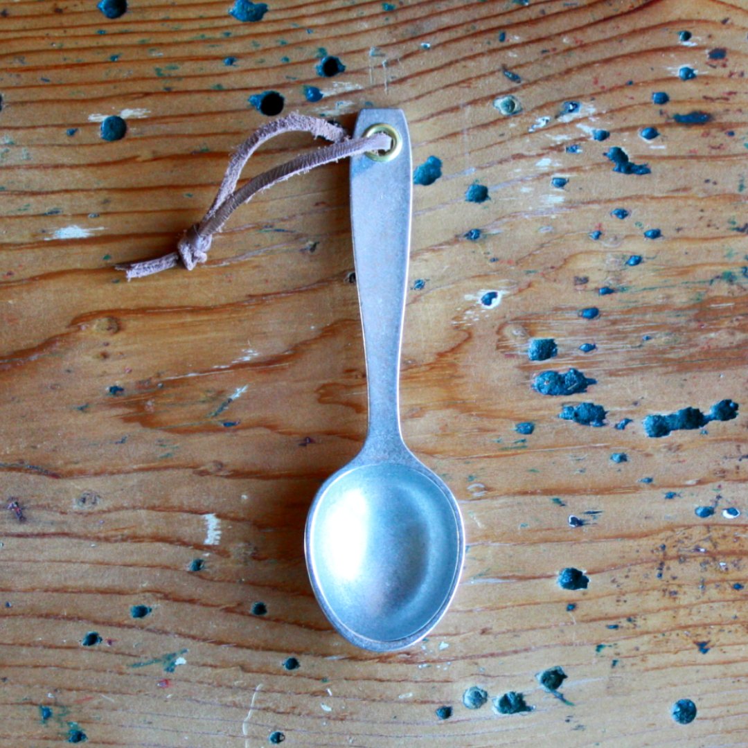 Pewter Coffee Scoop - Made in the USA