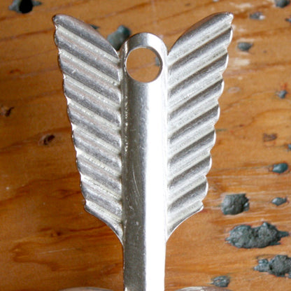 Pewter Heart Flour Scoop - Made in the USA