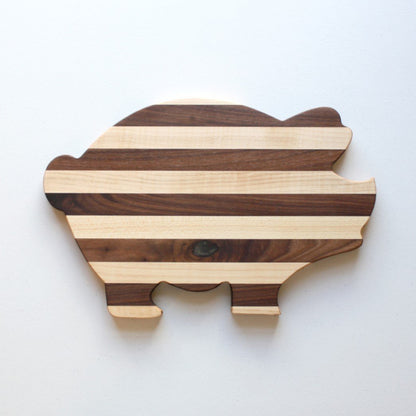 Pig Cutting Board and Charcuterie Board - Made in the USA