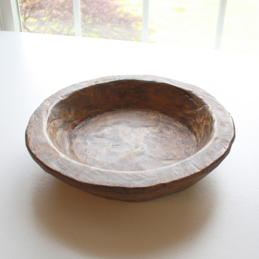 Handmade Wood Round Bowl - Made in the USA