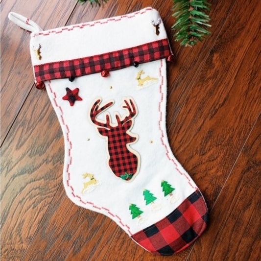 Scented Plaid Stockings - Made in the USA