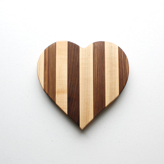 Heart Small Cutting Board and Charcuterie Board - Made in the USA