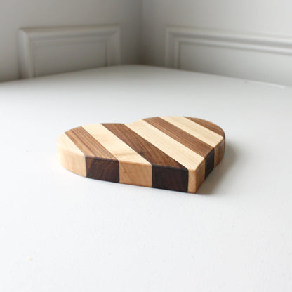 Heart Small Cutting Board and Charcuterie Board - Made in the USA