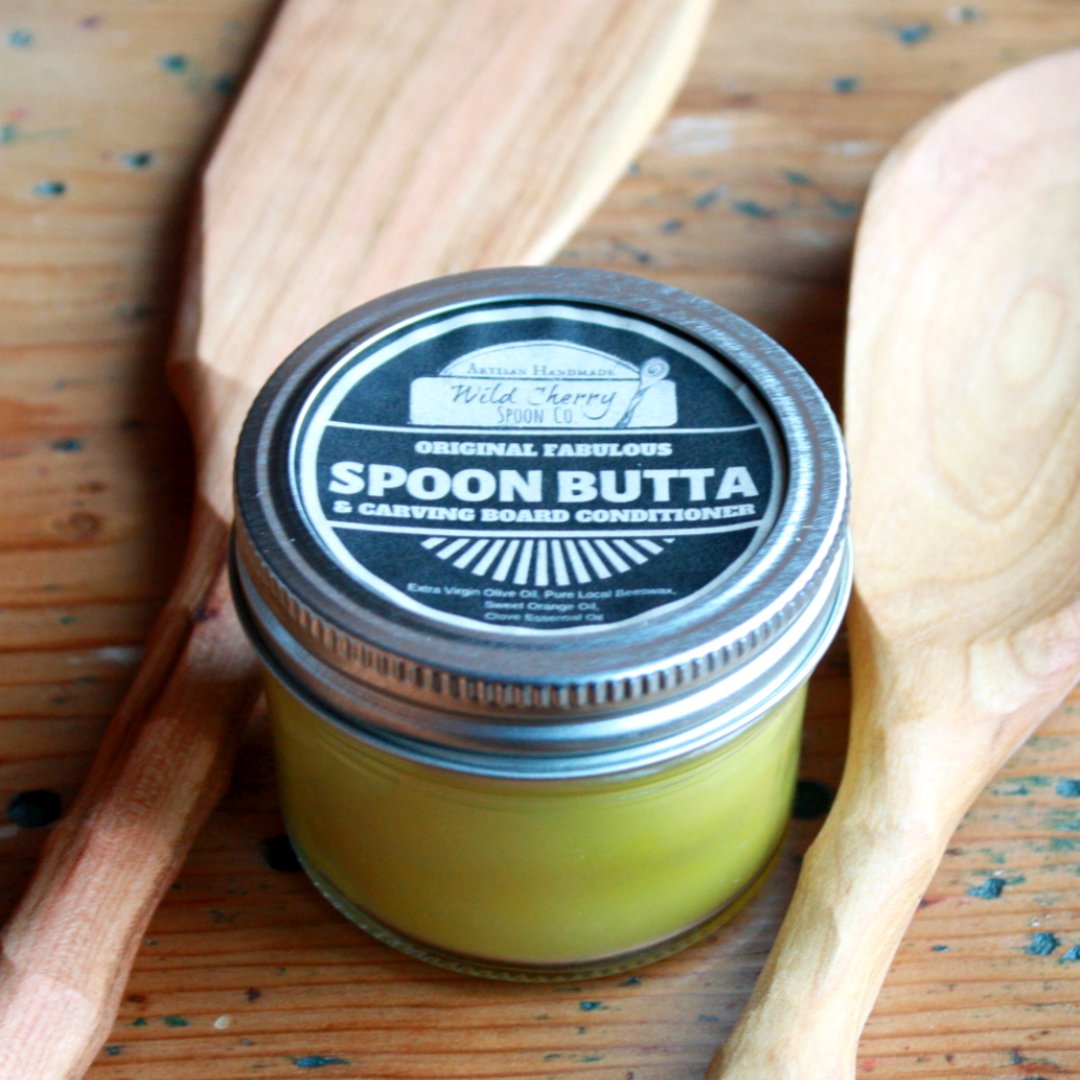 Spoon Butta - Wood Utensil and Cutting Board Conditioner - Made in the USA