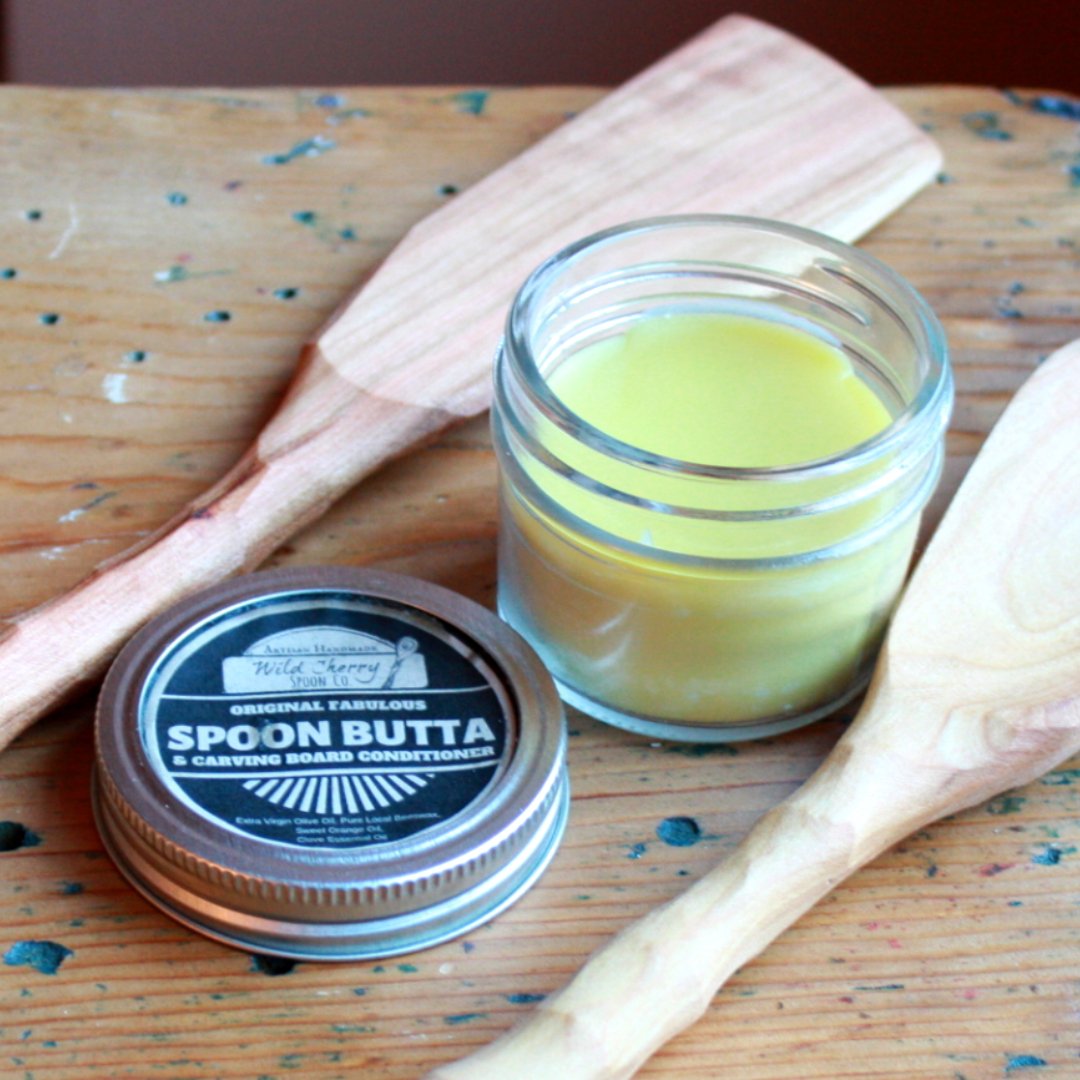 Spoon Butta - Wood Utensil and Cutting Board Conditioner - Made in the USA