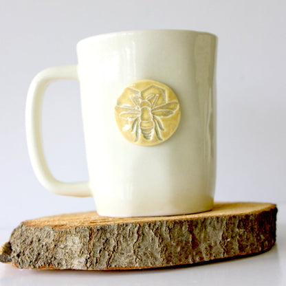 Stoneware Bee Mug - Made in the USA