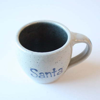 Santa's Pottery Cocoa Mug - Made in the USA