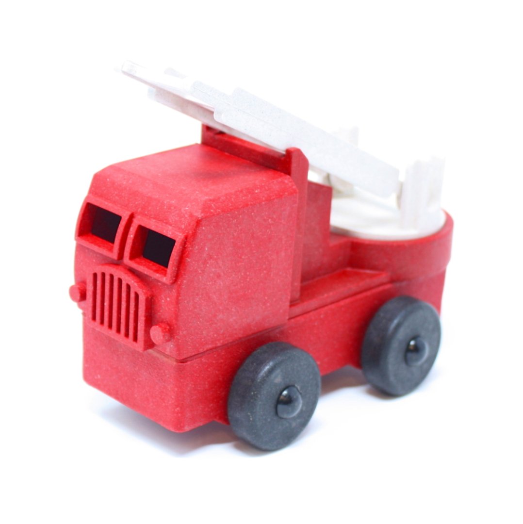 Eco Friendly Toy Fire Truck - Recycled - Made in the USA