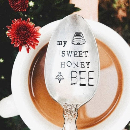Vintage Spoons - My Sweet Honey Bee - Made in the USA