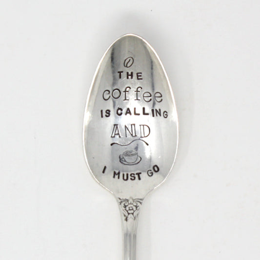 Vintage Spoons - Coffee Calling - Made in the USA