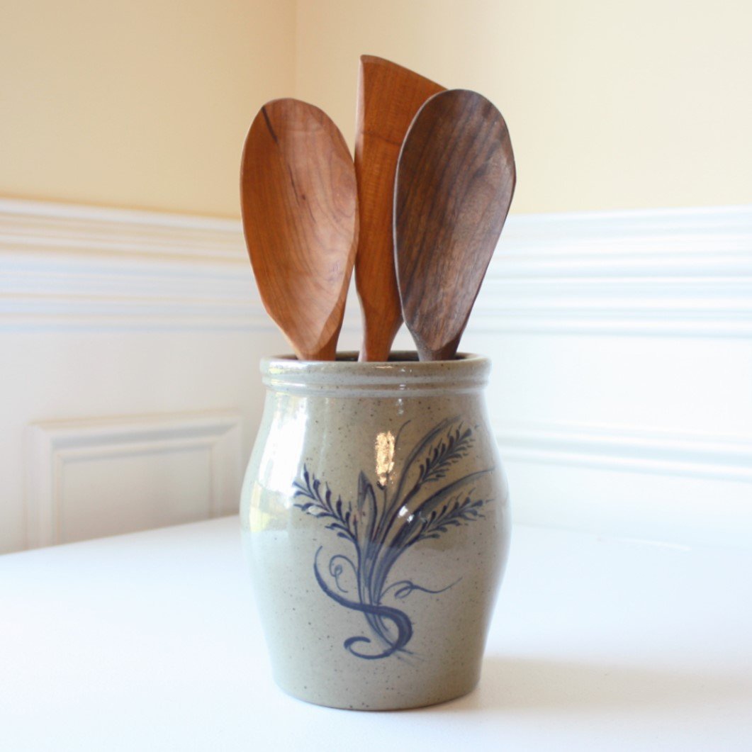 Wildflower Hand Painted Pottery Utensil Holder - Proudly Handmade in the  USA - , LLC