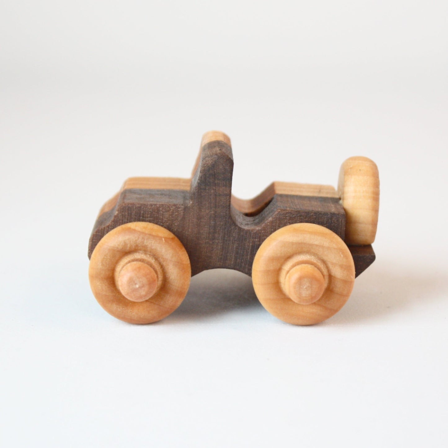 Wooden Toy 4 Car Fun Pack with Case - Made in the USA