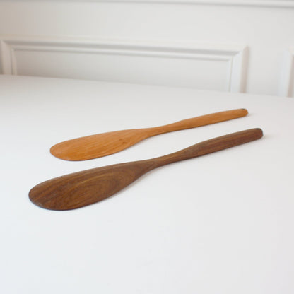 Wood Round Spatula - Made in the USA