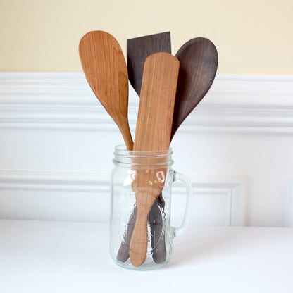 Wood Cooking and Serving Spoon - Made in the USA
