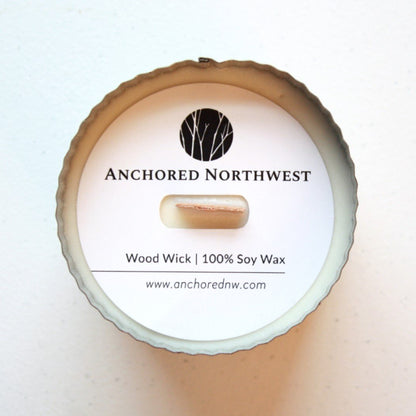 Wood Wick Soy Candle - Staycation - Made in the USA