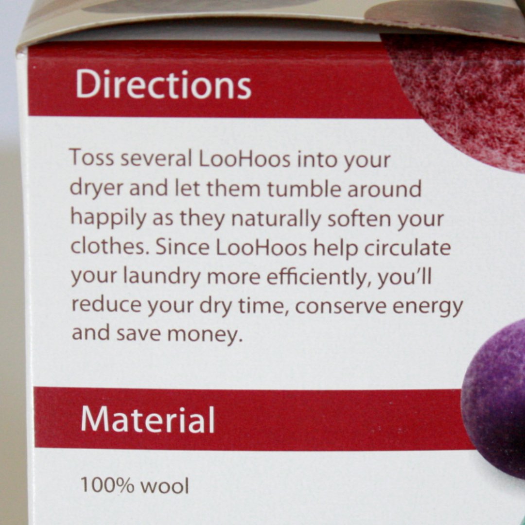 Large Wool Dryer Balls - Made in the USA